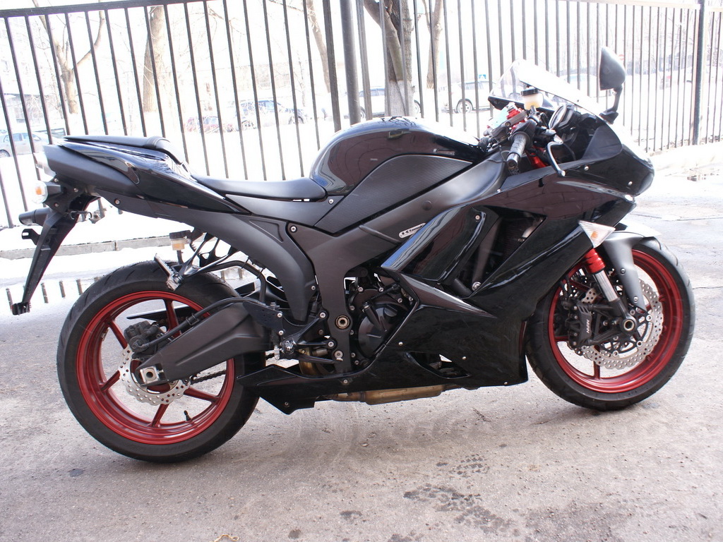 Купить мотоцикл Kawasaki ZX-6R 2008 фото 8